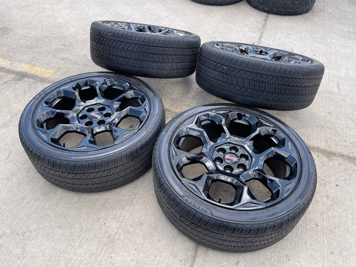 24" Chevy GMC Yukon Sierra Tahoe Cadillac Escalade V OEM wheels rims SET NEW