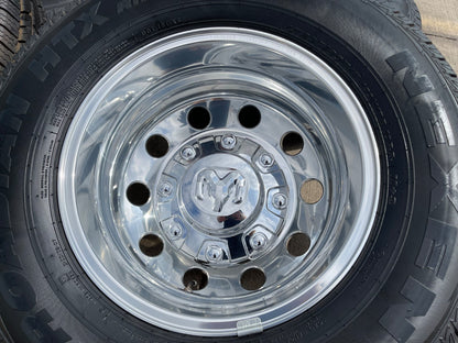 17" Dodge Ram 3500 Dually Laramie 8x200 wheels rims 2701 2702 OEM NEXEN NEW