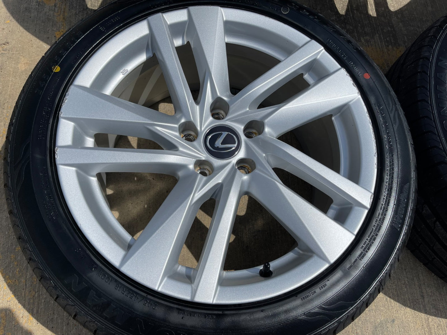 18" Lexus IS300 IS350 OEM wheels rims 74153 95247 Camry Avalon 2022 2023 2024