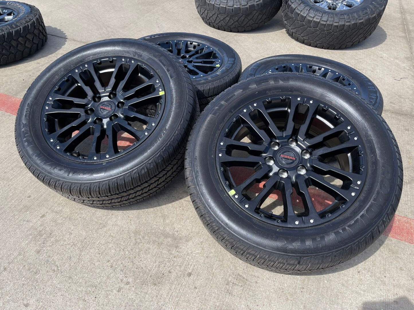 20" Nissan Titan Armada OEM 62754 wheels rims 2020 2021 2022 2023 2024 2025