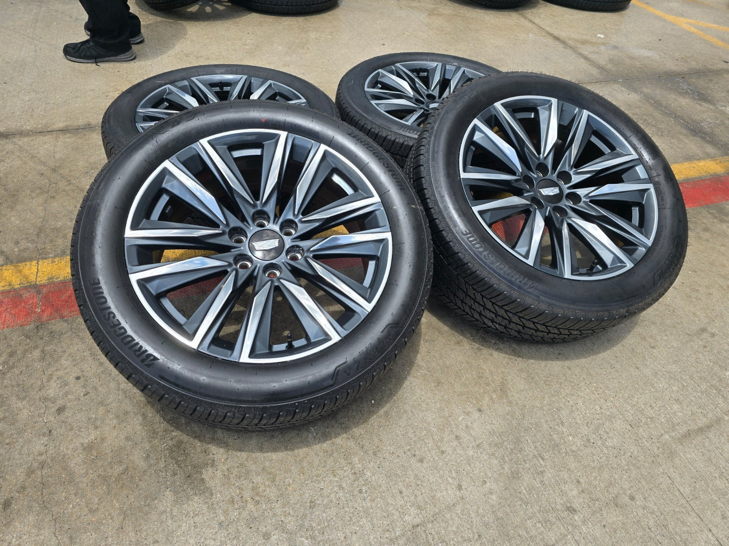 NEW 22" Cadillac Escalade OEM wheels rims 95028 4869 GMC Sierra SET 1999-2027