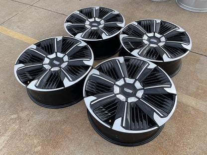 24" Cadillac Escalade IQ EV OEM 8x165 wheels rims Hummer 2500 2024 2025 2026 NEW