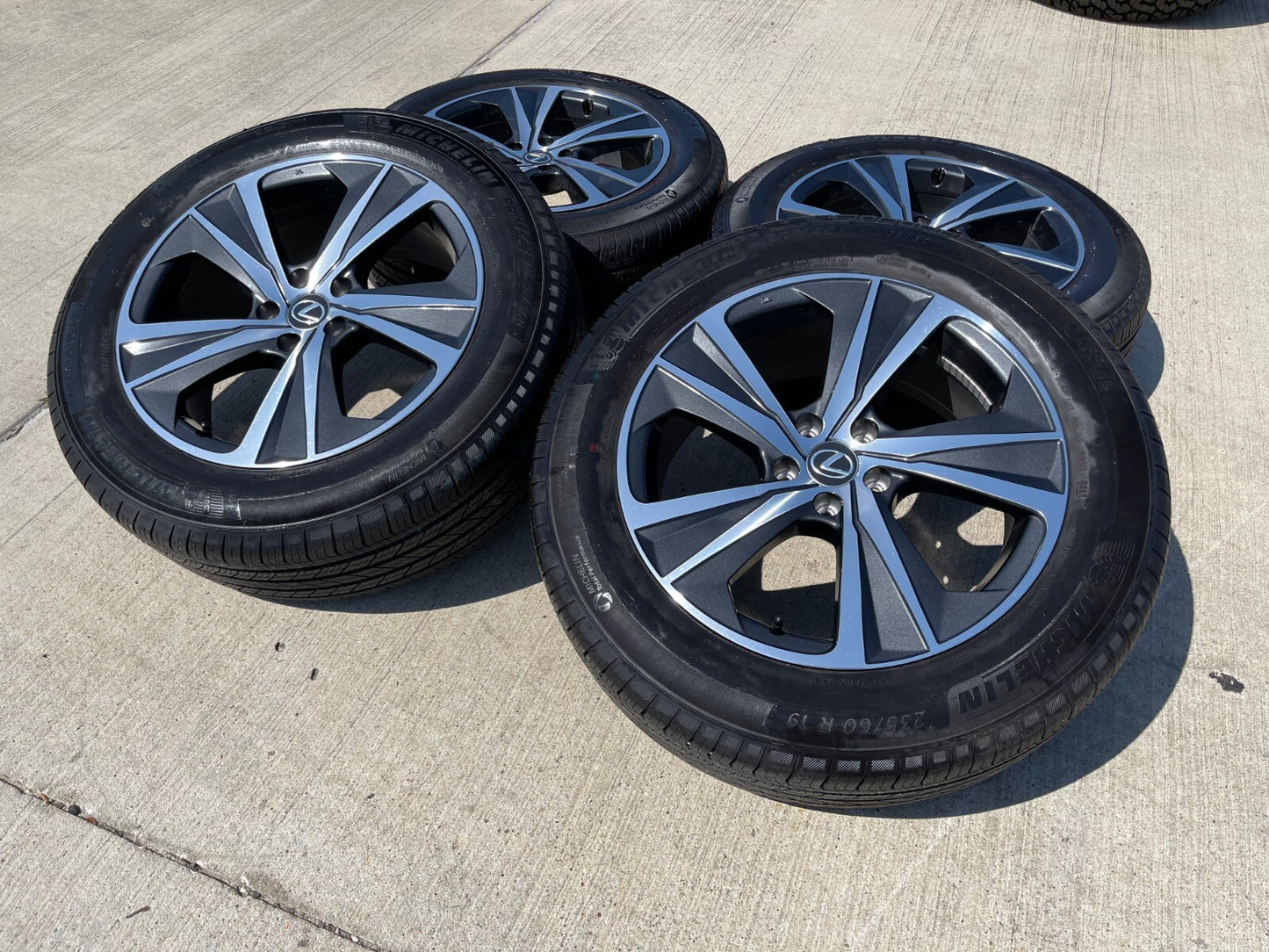 19" Lexus RX350 OEM wheels rims 74419 Toyota Highlander 2021 2022 2023 2024 2025