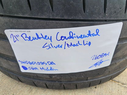 (1) 21" Bentley Continental OEM wheel rim Mulliner Flying Spur GT Spare