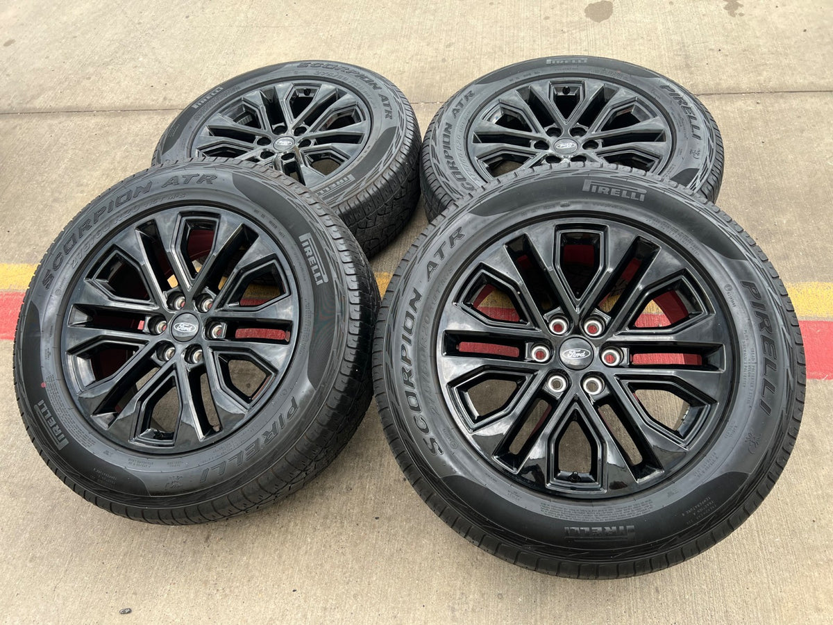 20" Ford F-150 LARIAT OEM 10619 rims wheels Expedition SET PIRELLI