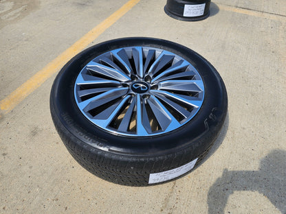 (1) 22" Infiniti QX80 QX56 Nissan Titan Armada OEM 94236 wheel rim single spare