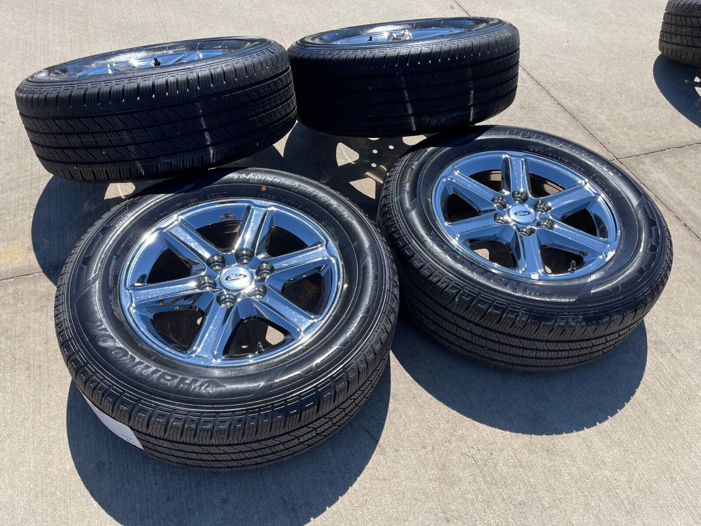 18" Ford F-150 Expedition OEM chrome rims wheels tires 2024 2025 NEW