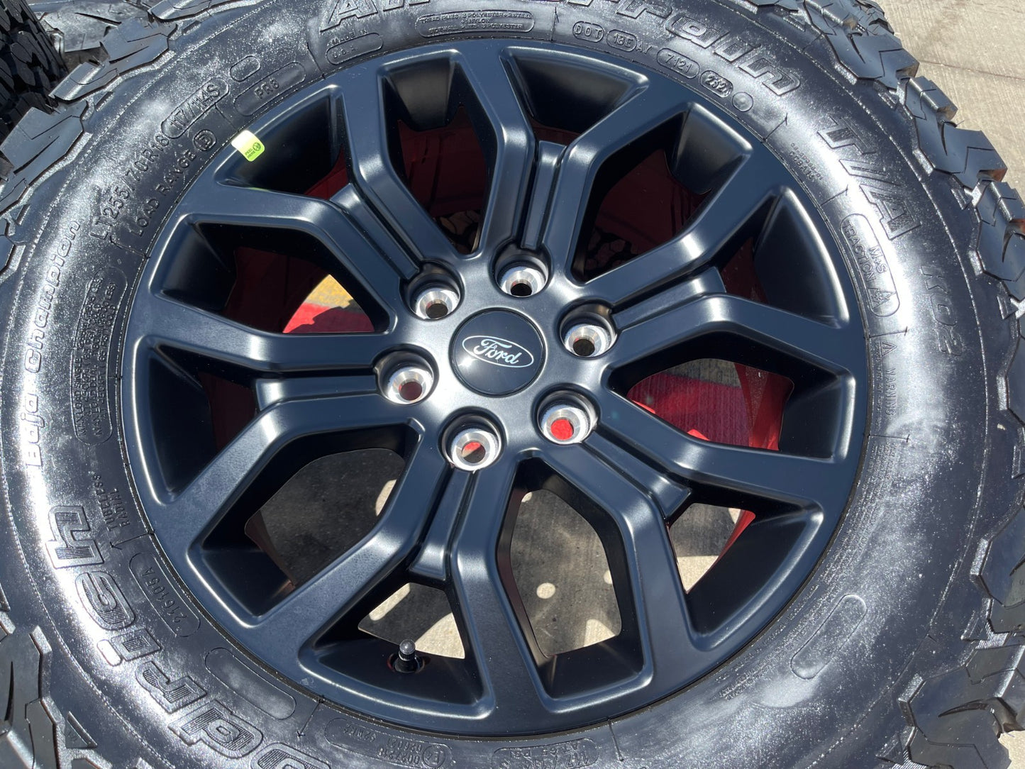 18" Ford F-150 TREMOR OEM rims wheels 10342 95351 SET Expedition BFG KO2 A/T NEW