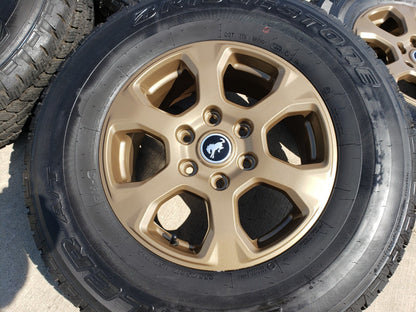 17" Ford Bronco HERITAGE wheels rims BRONZE tires NEW 10384 NEW