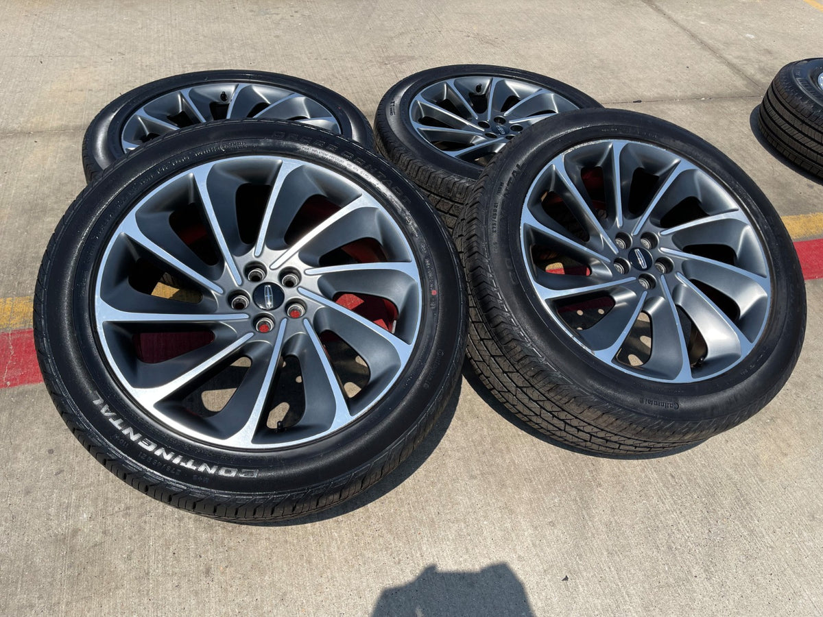 21" Lincoln Nautilus MKX Continental MKC rims wheels OEM 10218 Edge SET