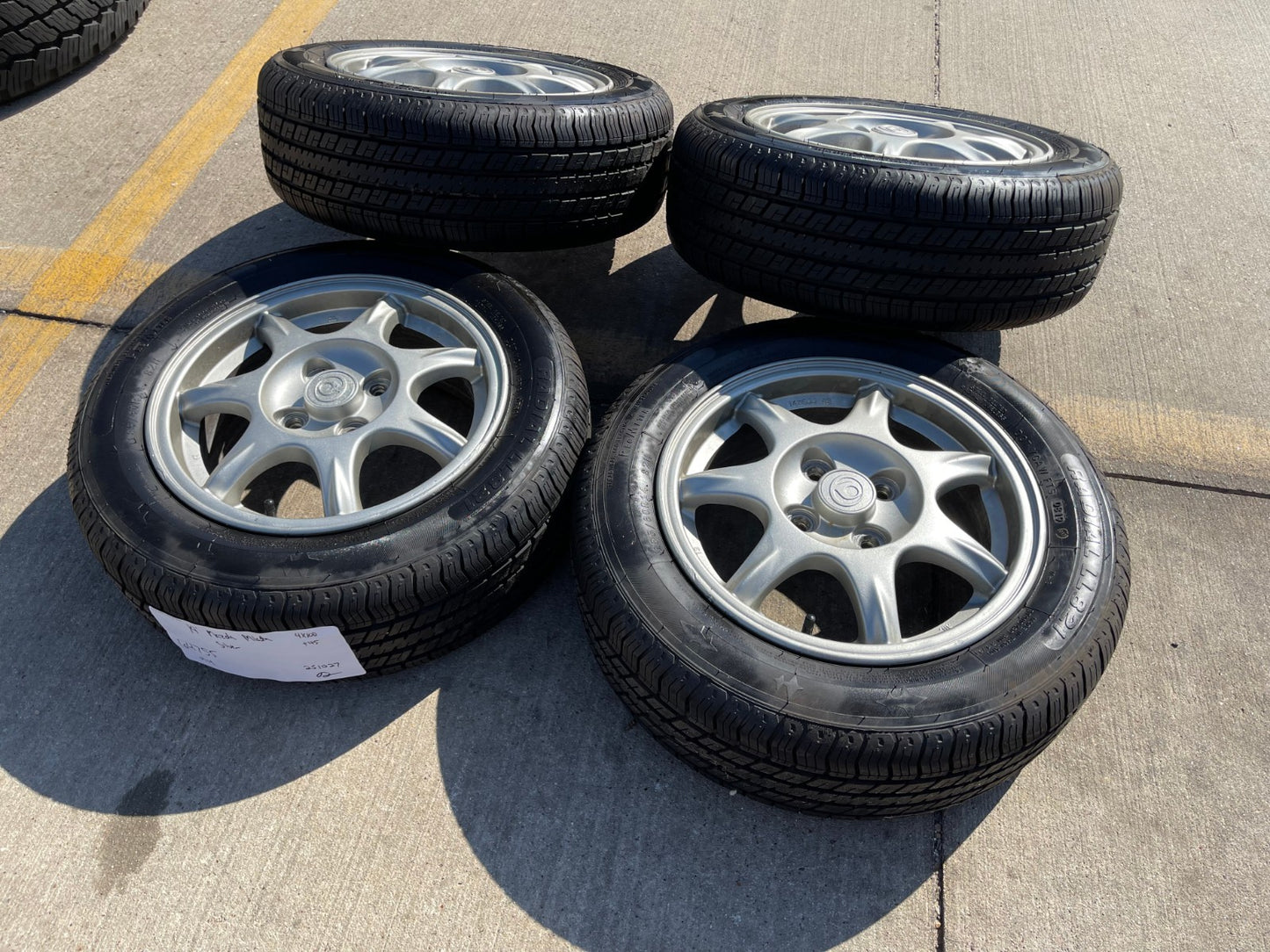 14" 14x6 Mazda Miata OEM 64755 wheels rims 1994 1997 2000 2005