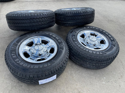 17" Ram 2500 3500 Laramie Power Wagon OEM 2186 wheels rims FIRESTONE A/T2