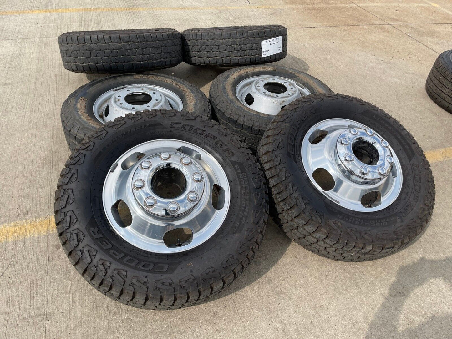 17" Ford F-350 Dually OEM 14077 14078 rims wheels 2023 2024 2025 COOPER