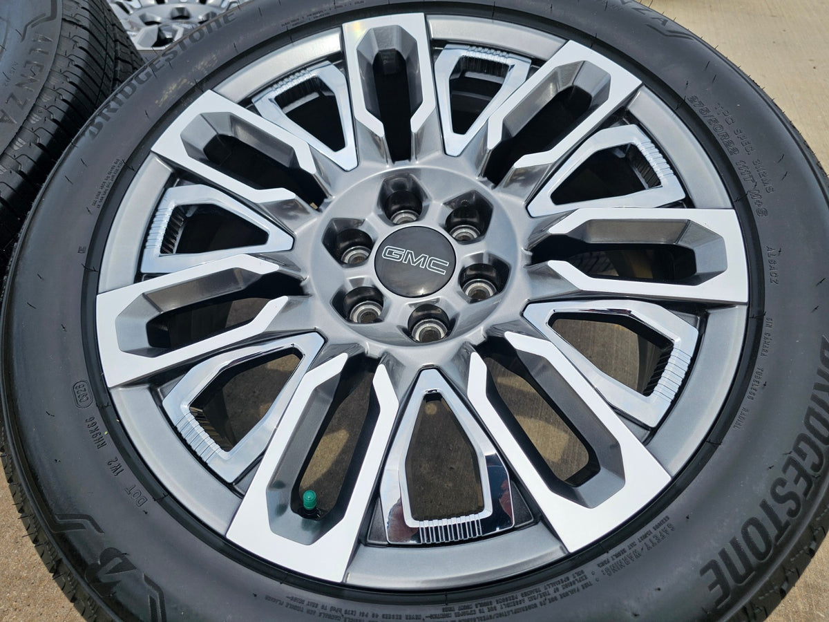 22" GMC Yukon Chevy Tahoe Escalade OEM 14133 95486 wheels rims 2026 2027 NEW