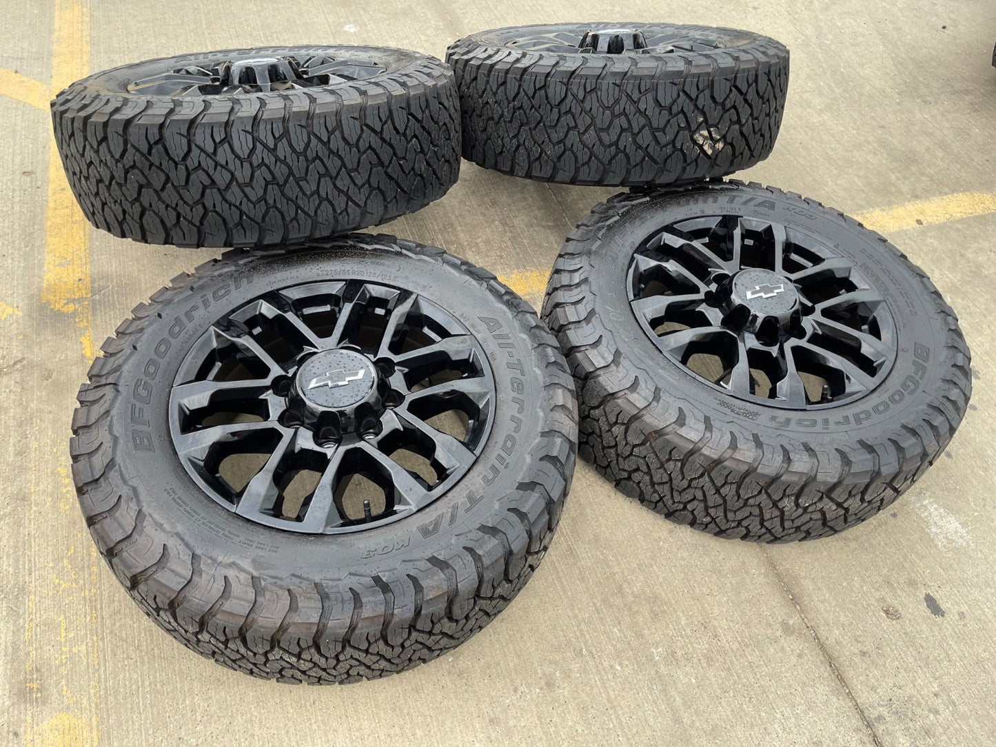 20" Chevy Silverado ZR2 GMC Sierra AT4 2500 OEM 94030 wheels rims BFG KO3 NEW