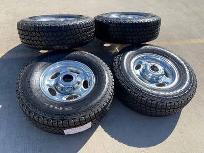 16" Ford F-250 F-350 Excursion OEM 3408 polished wheels rims tires