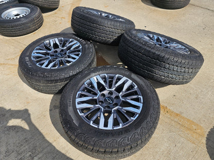 20" Chevy Silverado Z71 GMC Sierra Canyon OEM wheels rims 2025 2026 2027 SET