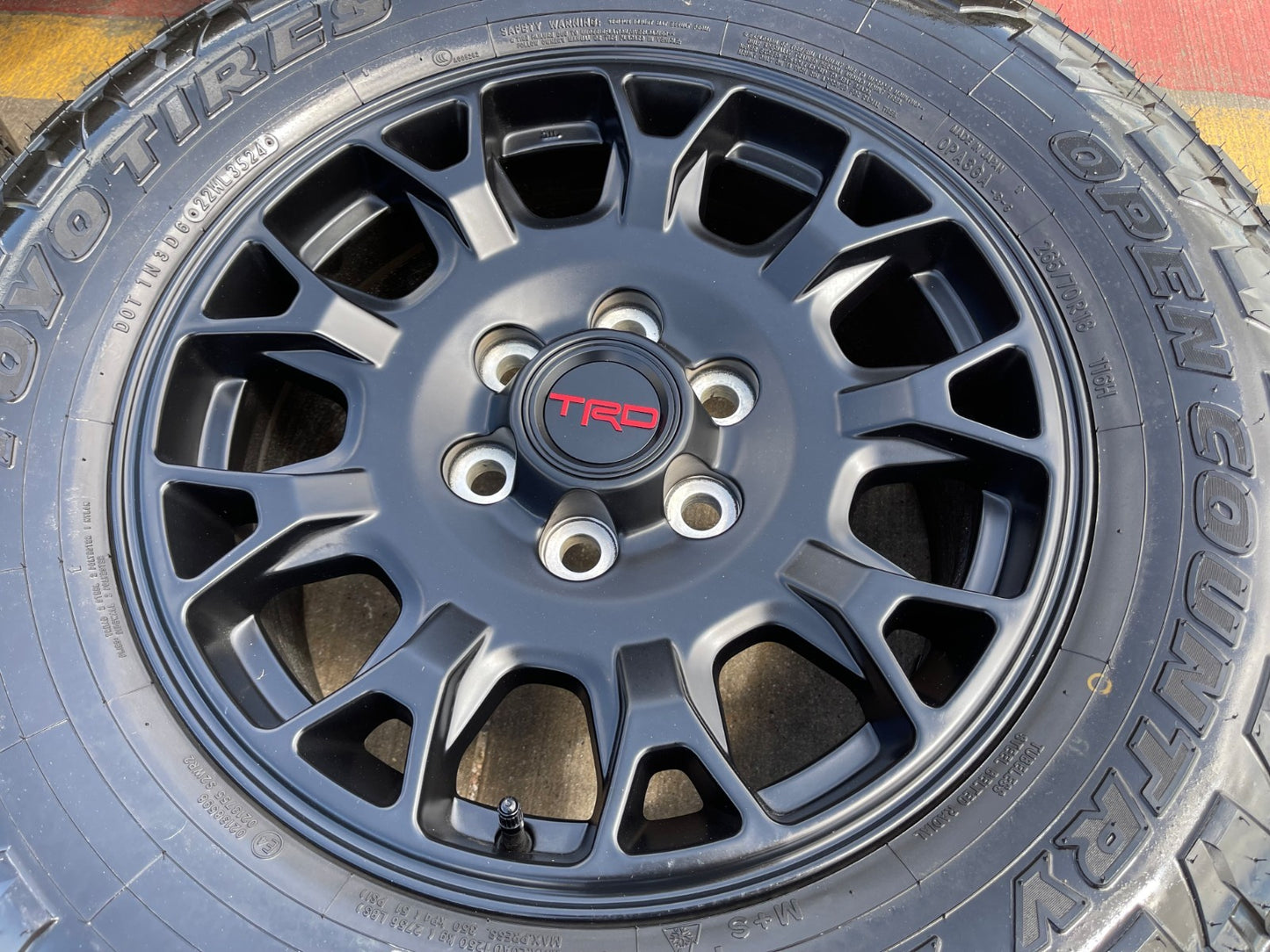 NEW 18" Toyota Tacoma 4Runner TRD Pro OEM RIM# 95973 SET wheels rims 2024-2027