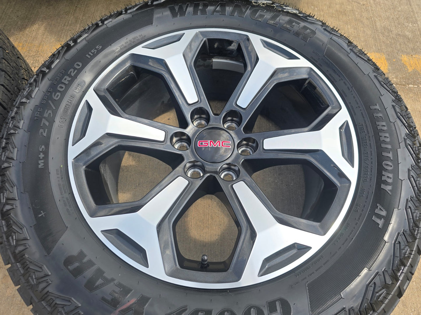 20" GMC Sierra AT4X Canyon Chevy Silverado OEM wheels rims 2025 2026 2027 NEW
