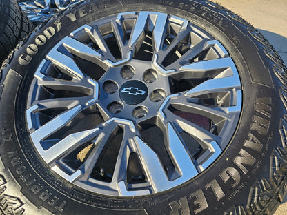 20" Chevy Silverado Z71 GMC Sierra Canyon OEM wheels rims 2024 2025 2026 NEW