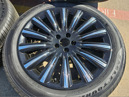 20" Lincoln MKS 3929 OEM rims wheels tires 2011 2012 2013 2014 2015 2016 NEW