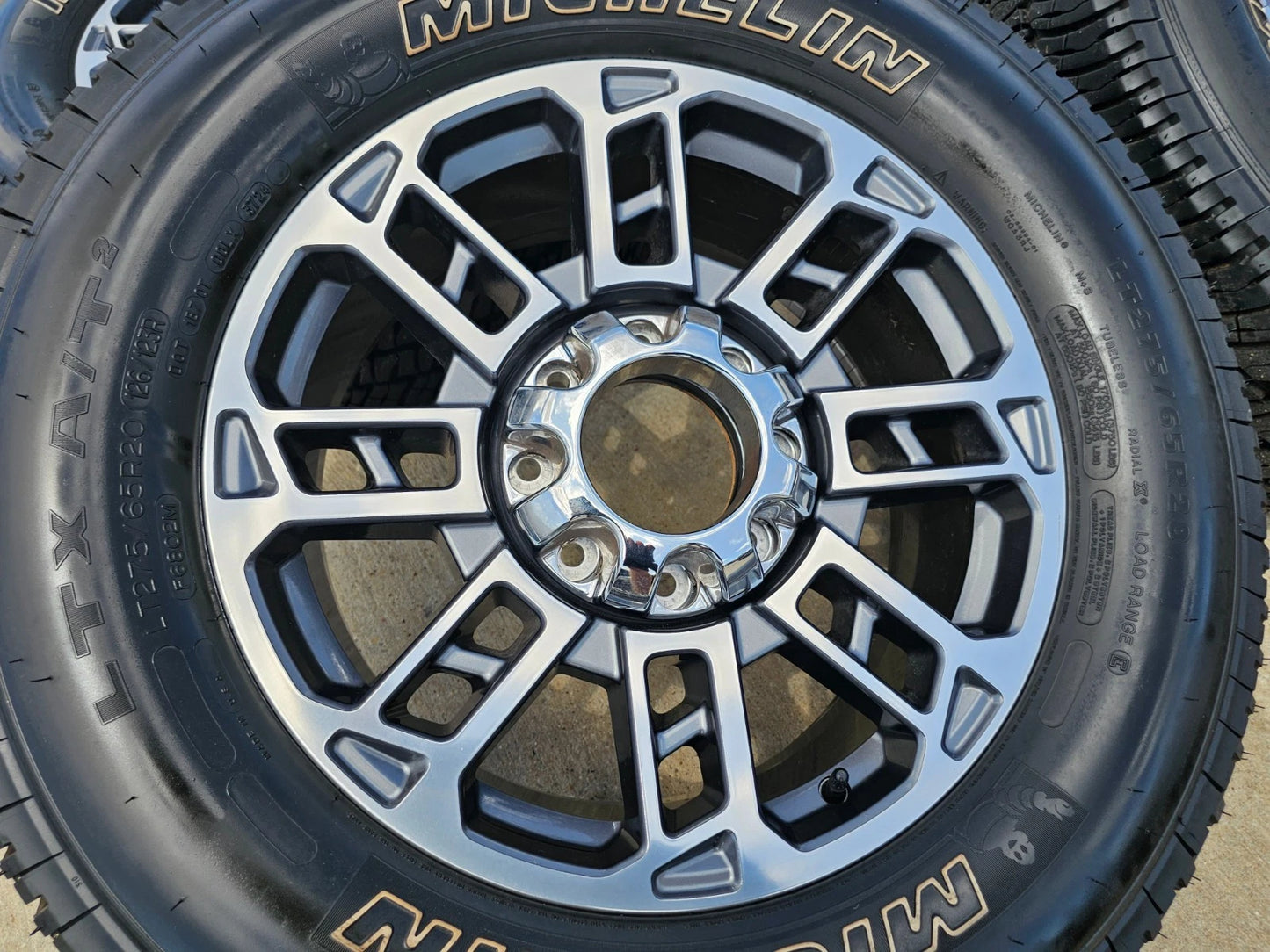 20" Ford F-250 F-350 OEM LIMITED wheels rims 10302 10483 2025 2026 NEW MICHELIN