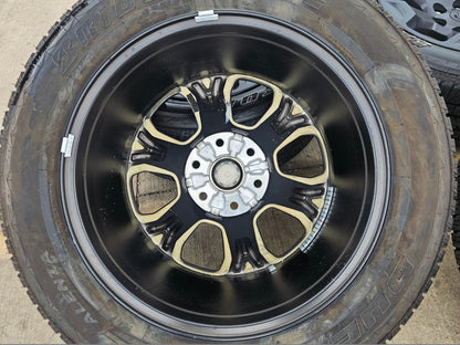 20" Dodge Ram 1500 OEM Laramie Black 2680 wheels rims tires 2022 2023 2024 2025