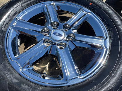 18" Ford F-150 Expedition OEM chrome rims wheels tires 2024 2025 NEW