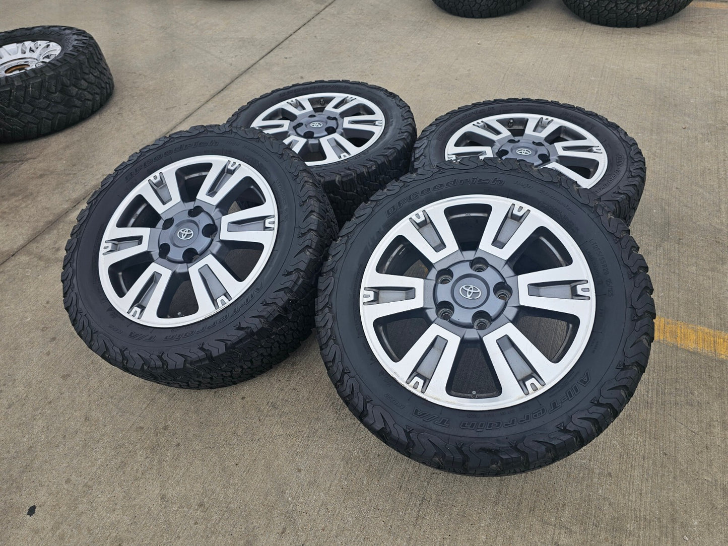 20" Toyota Tundra Sequoia 1794 OEM wheels rims 75159 tires 5x150 BFG