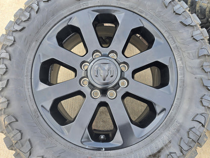 20" Dodge Ram 2500 3500 LARAMIE OEM 2700 wheels rims tires 35"