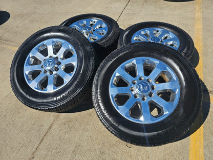20" Dodge Ram 2500 3500 LARAMIE OEM 2700 wheels rims tires MICHELIN
