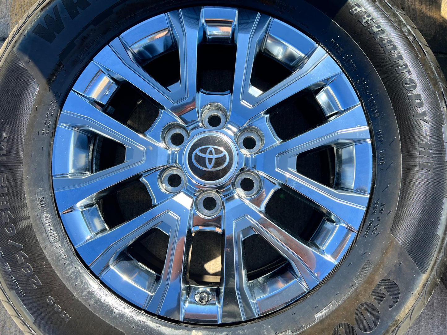 18" Toyota Tacoma LIMITED OEM chrome wheels rims 4260 4Runner 2024 2025 2026