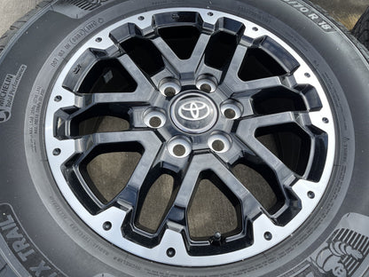 18" Toyota Tundra TRD OEM black wheels rims 75273 Sequoia 2024 2025 2026
