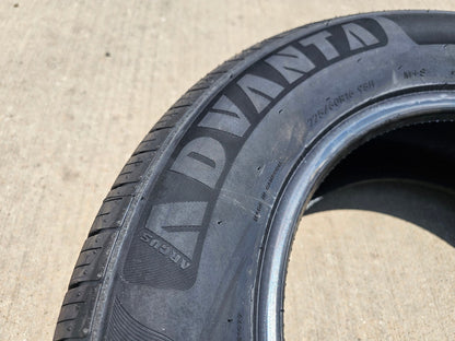(1) 225/60/16 Advanta ER-800 tire 225/60R16 98H NEW