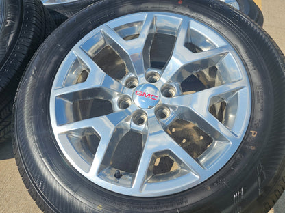 20" GMC Yukon Chevy Tahoe OEM Y spoke wheels rims 5698 tires