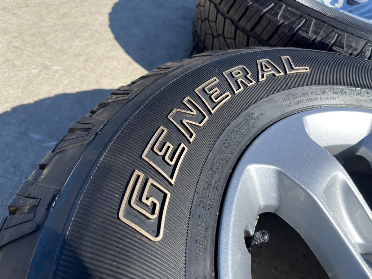 18" Dodge Ram 1500 OEM wheels rims 2672 tires GENERAL A/TP