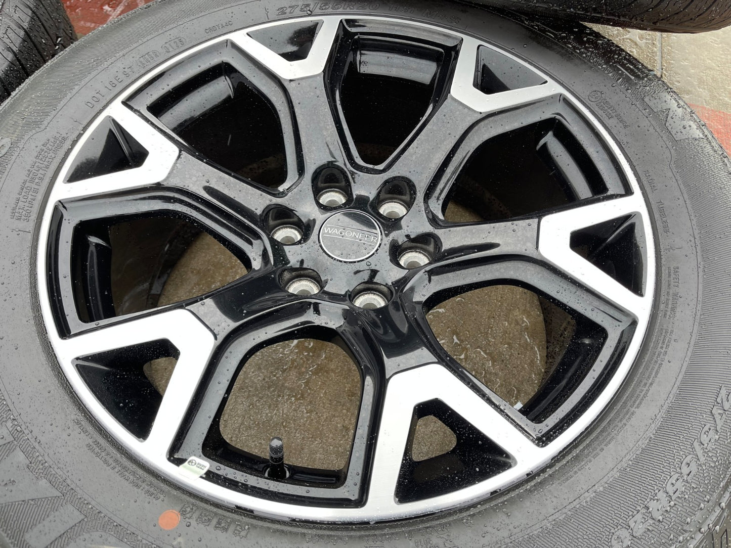 20" Jeep Grand Wagoneer Dodge Ram 1500 OEM black 9296 wheels rims 2025 2026 NEW