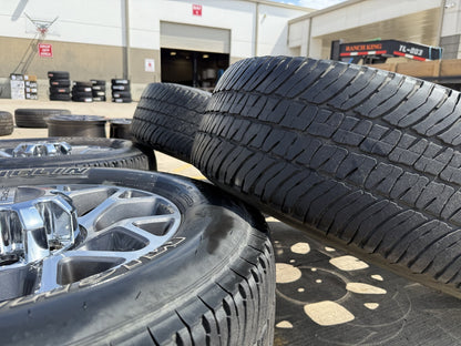 20" Ford F-250 F-350 OEM Lariat wheels rims 10292 tires SET MICHELIN A/T2
