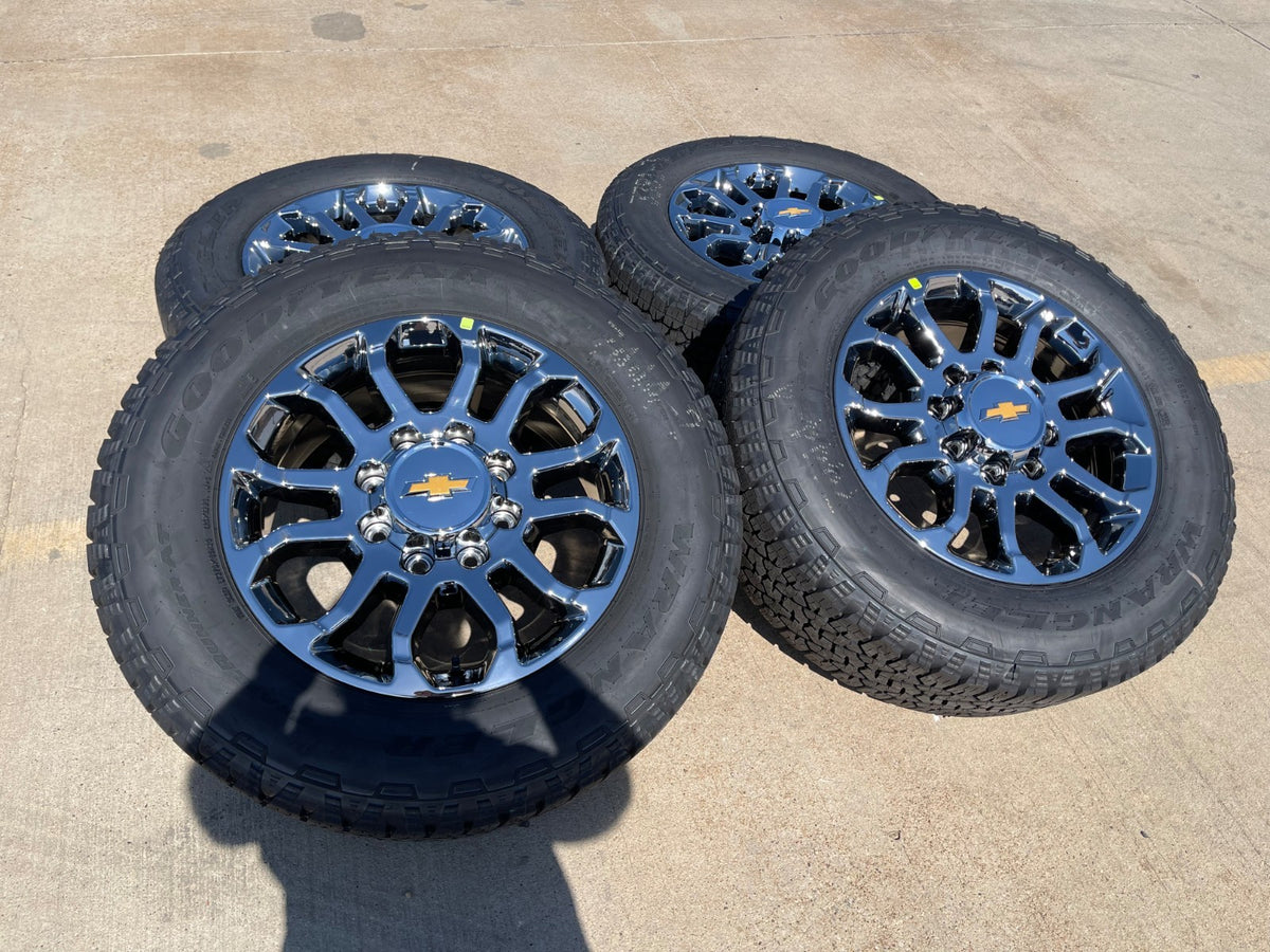 20" Chevy Silverado ZR2 GMC Sierra CHROME 2500 3500 OEM 95685 wheels rims NEW