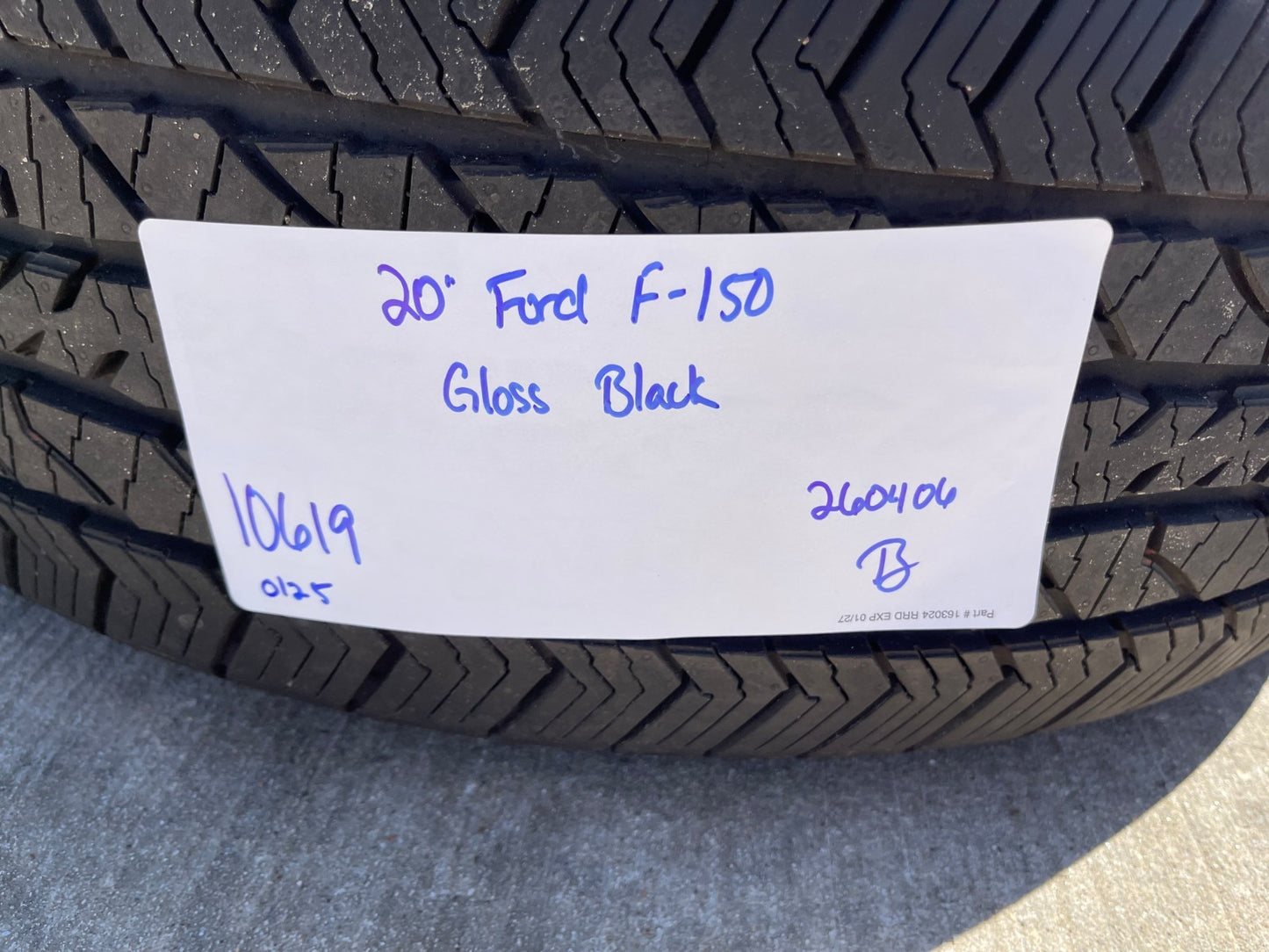 20" Ford F-150 LARIAT Limited OEM 10619 rims wheels Expedition 2025 2026 NEW