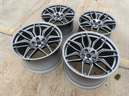 20" + 21" Chevy Corvette Z06 C8 OEM 95580 95581 wheels rims 2024 2025 2026 NEW
