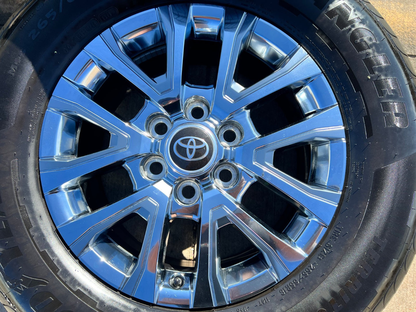 18" Toyota Tacoma LIMITED OEM chrome wheels rims 4260 4Runner 2024 2025 2026