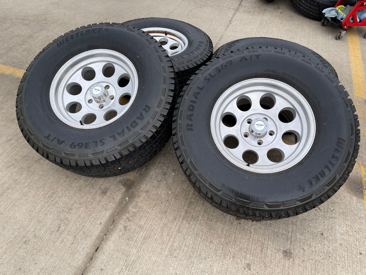 17" 17x9 Pro Comp Series 69 Jeep Wrangler Gladiator 5x127 5x5 wheels rims only