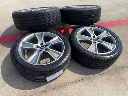 20" Audi Q5 wheels rims OEM 59075 Q3 Q7 Q8 SQ5 SQ3 RS S SET GOODYEAR