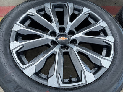 22" Chevy Tahoe Silverado Suburban OEM wheels rims 2023 2024 2025 2026 2027 NEW