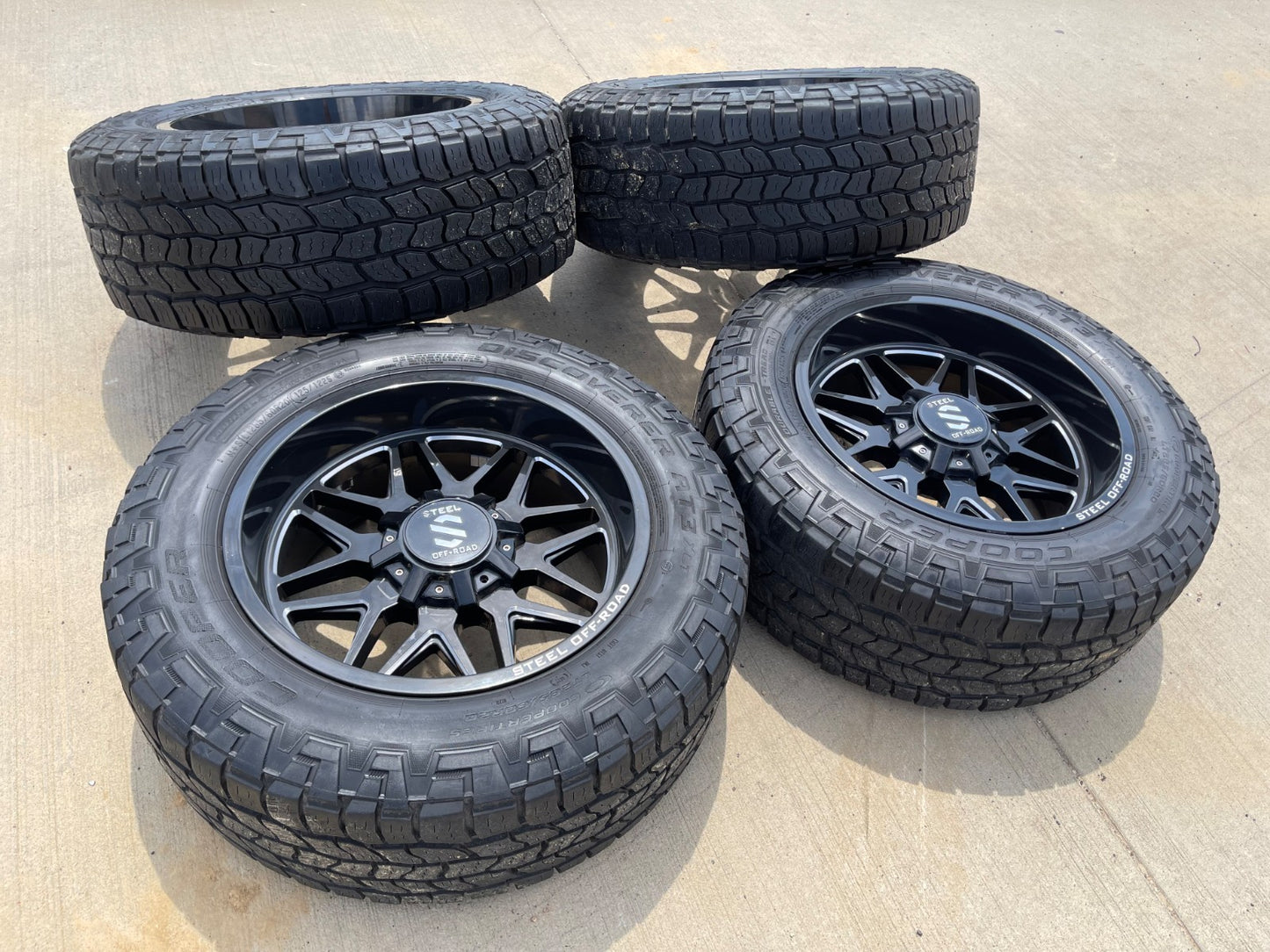 20x9 Steel Off-Road Revolt Ram 1500 Wrangler Gladiator rims wheels 5x127 5x139