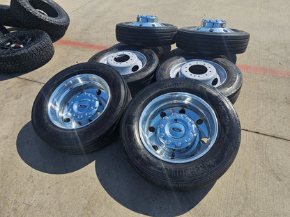 19.5" Ford F-450 Dually F-550 rims wheels RAM 4500 10x225 OEM tires HERCULES