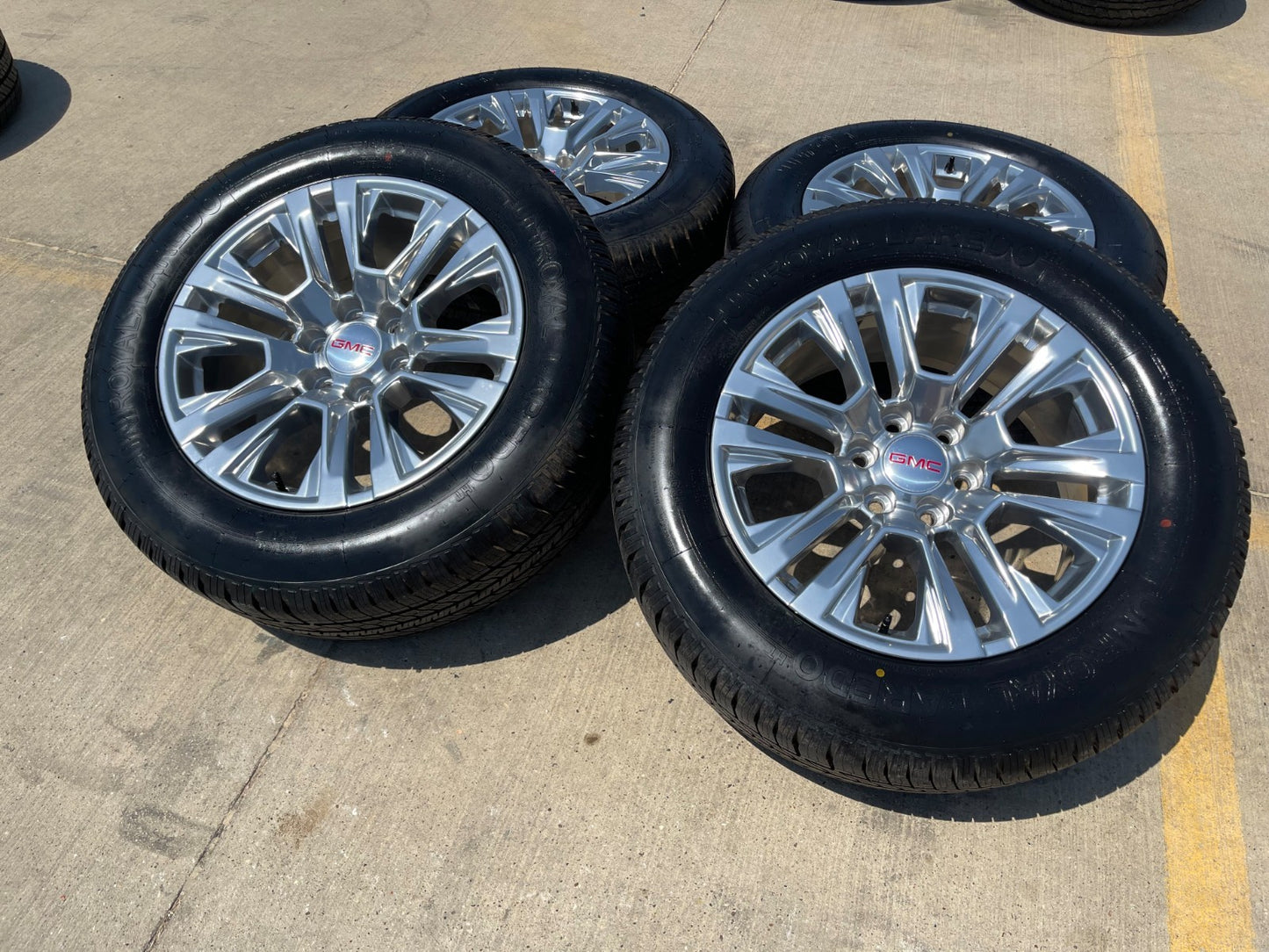 20" GMC Sierra Yukon Denali OEM 5917 wheels rims SET Chevy tires NEW