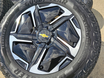 22" Chevy Silverado EV OEM wheels rims Sierra Hummer 2500 HEV 2024 2025 NEW