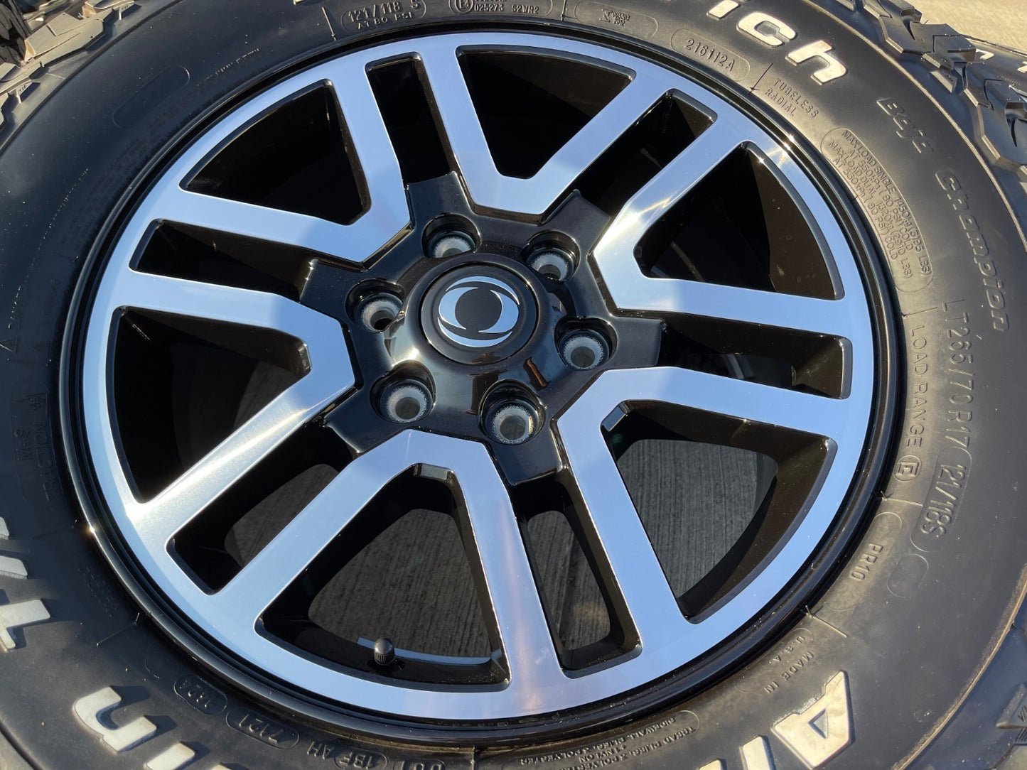17" INEOS Grenadier OEM black wheels rims 8775 tires 2023 2024 2025 2026 NEW BFG